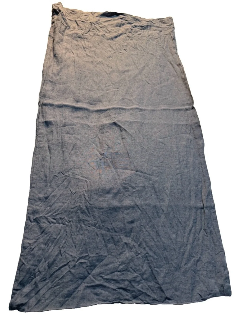Quince King Set Pillowcase in Slate Blue denim 100% Linen 20”x40”